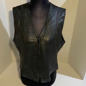 Vintage Jacqueline Ferror Leather Vest